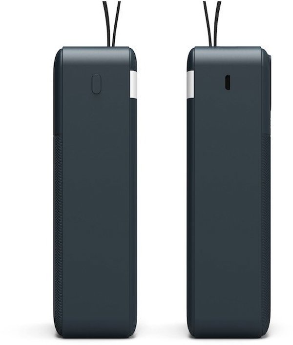 PORT CONNECT External USB-C battery integrated lamp | 30000 mAh | Blue