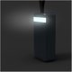 PORT CONNECT External USB-C battery integrated lamp | 30000 mAh | Blue