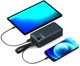 PORT CONNECT External USB-C battery integrated lamp | 30000 mAh | Blue