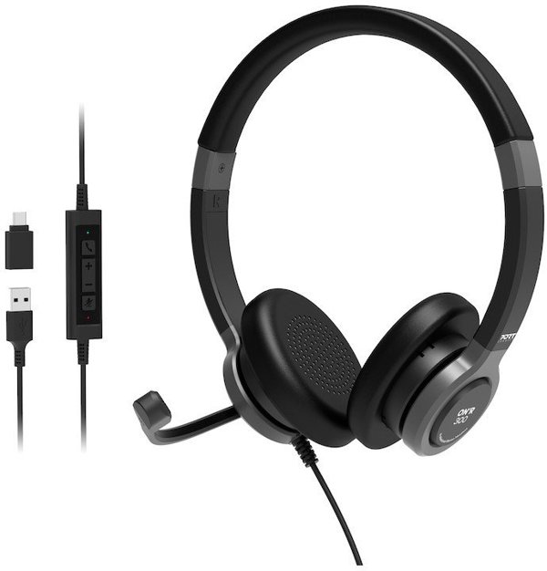 PORT CONNECT Stereo Headset Wired USB Pro - On’R 300 | PORT CONNECT