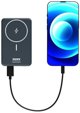 Power Bank Port Designs 907005 Λιθίου Πολυμερούς 10000 mAh Ασύρματη Φόρτιση Μαύρος