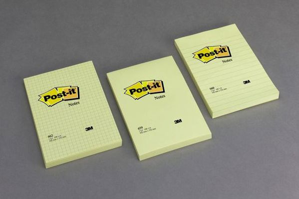 Post-it Super Sticky Αυτοκόλλητο Μπλοκ Σημειώσεων 655-12SSCY-EU, Κίτρινο, 76x127mm, 90 Φύλλα