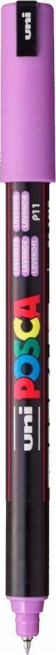 Uni-Ball Μαρκαδόρος Posca PC-1MR, Λεπτή Άκρη, Μωβ, 1 Τεμάχιο