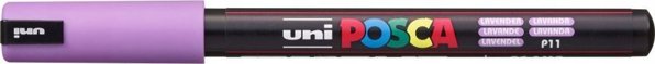 Uni-Ball Μαρκαδόρος Posca PC-1MR, Λεπτή Άκρη, Μωβ, 1 Τεμάχιο