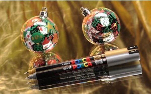 Uni-Ball Μαρκαδόρος Posca PC-1MR, Λεπτή Άκρη, Μωβ, 1 Τεμάχιο