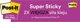 Post-it 3M Αυτοκόλλητες Σημειώσεις Super Sticky, Συλλογή Soulful, 76x127mm, 6x90 Φύλλα