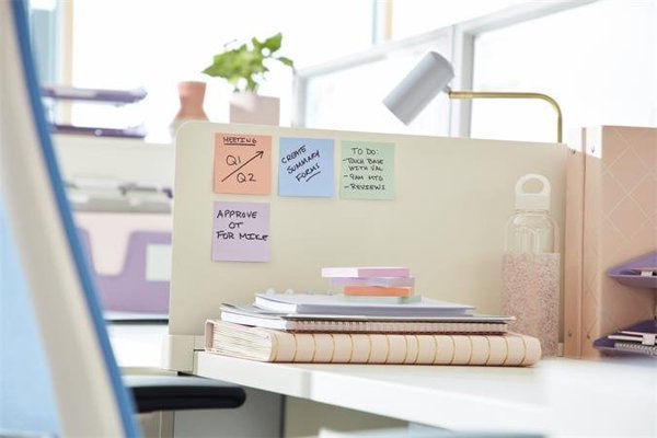 Post-it 3M Αυτοκόλλητες Σημειώσεις Super Sticky, Συλλογή Soulful, 76x127mm, 6x90 Φύλλα
