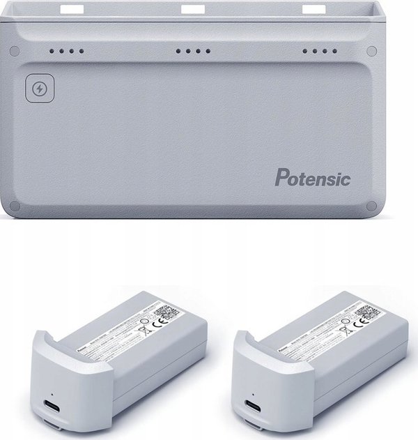 Potensic Atom Hub Zestaw Stacja do ladowania + 2 akumulatory + ladowarka