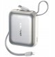 Powerbank Awei AS-181 10000mAh 35W USB-C + kable Lightning / USB-C srebrny