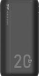 Powerbank Silicon Power QS15 20000mAh Μαύρο