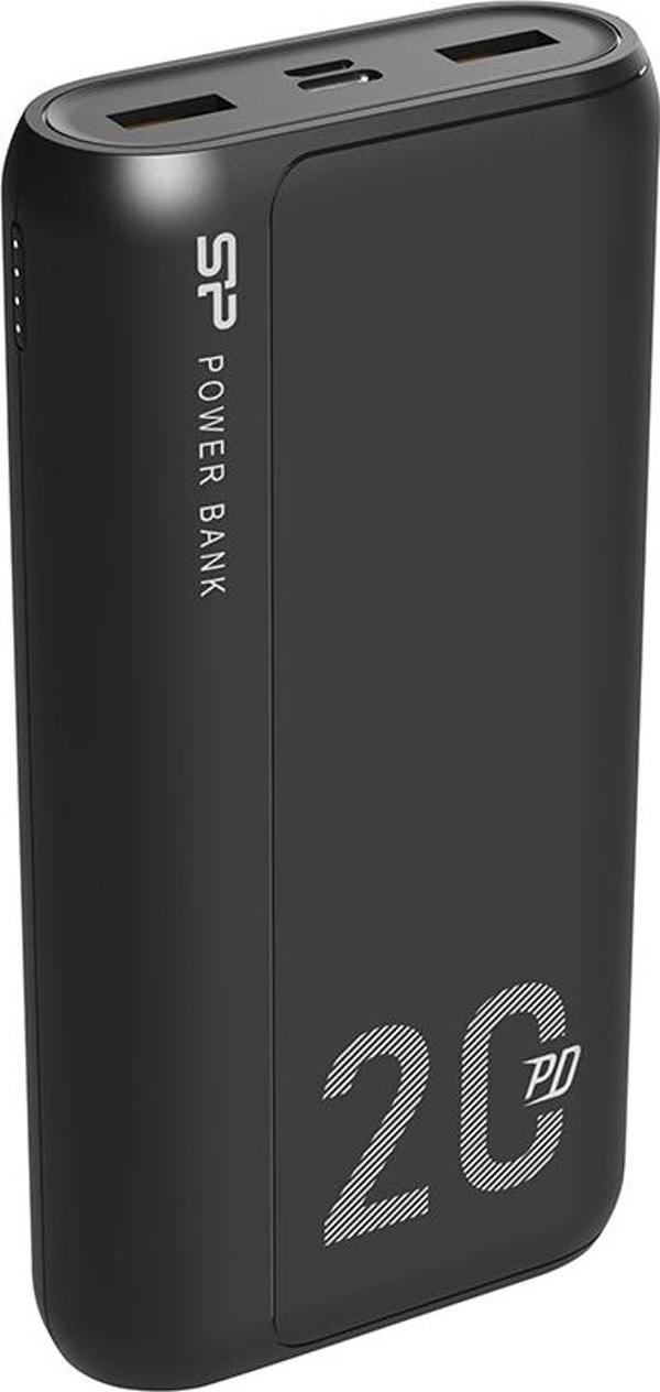 Powerbank Silicon Power QS15 20000mAh Μαύρο