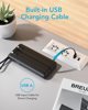 Veger Power Bank C10 10.000mAh με Ενσωματωμένα Καλώδια (Micro, Type-C, Lightning) - Μαύρο