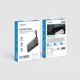 Veger Power Bank C10 10.000mAh με Ενσωματωμένα Καλώδια (Micro, Type-C, Lightning) - Μαύρο