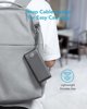 Veger Power Bank C10 10.000mAh με Ενσωματωμένα Καλώδια (Micro, Type-C, Lightning) - Μαύρο