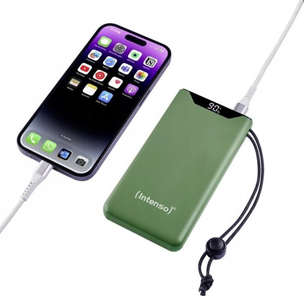 Intenso Powerbank F10000 Φορητός Φορτιστής 10000mAh Πράσινο