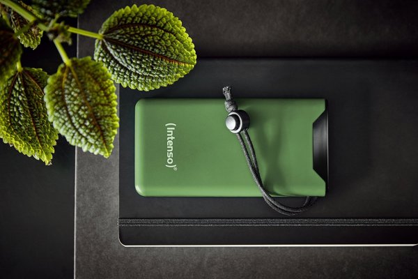 Intenso Powerbank F10000 Φορητός Φορτιστής 10000mAh Πράσινο