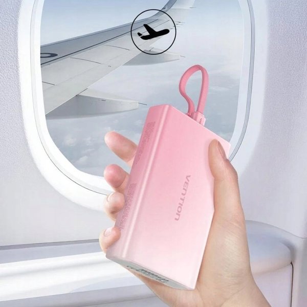 Vention FHZM0 Φορητός Φορτιστής Power Bank 10000mAh 22.5W USB Γκρι