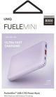 Uniq Fuele Mini Powerbank 8000mAh 18W USB-C, Ταχεία Φόρτιση, Μωβ