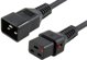 Powercord C19 IEC Lock - C20