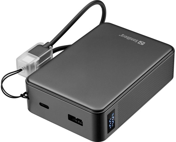 Sandberg Nano Powerbank 20000 PD20W - Φορητός Φορτιστής 20000mAh με Ταχεία Φόρτιση Power Delivery 20W