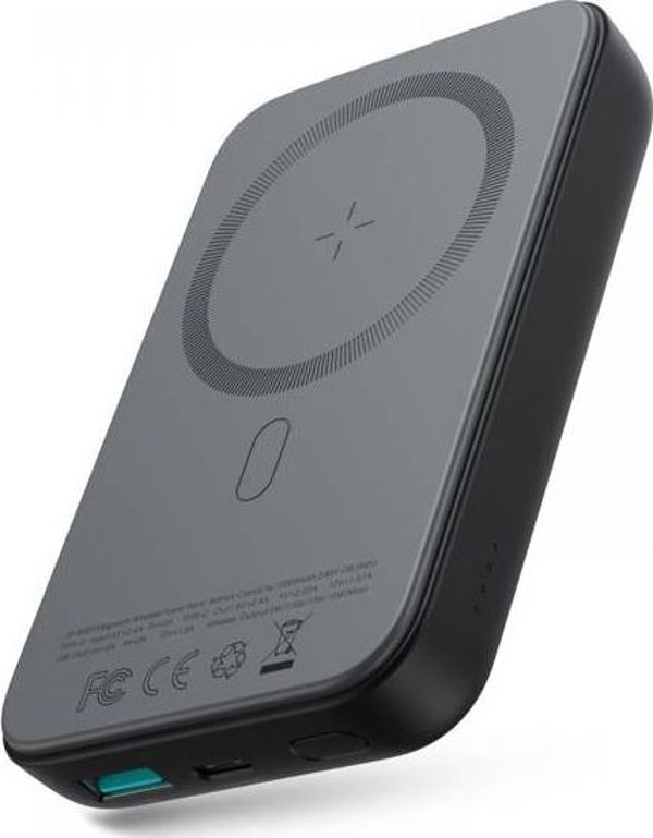 Φορητός φορτιστής JOYROOM JR-W020 Mini Magnetic MagSafe Ασύρματος 10000mAh Μαύρο