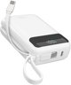 Powerbank Puro Enerģijas krātuve Puro PowerDuo 10000mAh 20W PD USB-C 8018417537127 PUFCBB10C2CHDWHI (8018417537127)