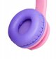 PowerLocus Wired Headphones PLED Wired Kids Pink