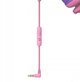 PowerLocus Wired Headphones PLED Wired Kids Pink