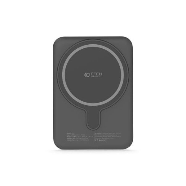Tech-Protect Powerbank PB11 LifeMag 10000mAh με MagSafe, 15W, Μαύρο