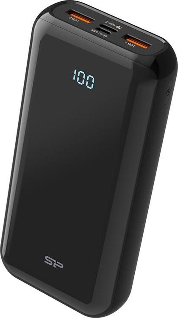 Powerbank Silicon Power QS28 20000mAh Μαύρο