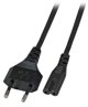 POWER CORD EU-C7 180 BLACK 5M