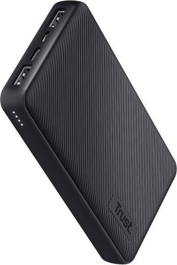 Trust Primo Eco Φορητός Φορτιστής Powerbank 15000mAh Μαύρο