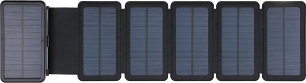 Sandberg Solar Powerbank 20000mAh με 6 Ηλιακά Πάνελ, Φορητός Φορτιστής, Μαύρο