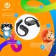 PowerLocus Bluetooth Headphones Mkids