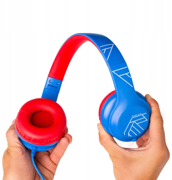 PowerLocus Wired Headphones PLED Wired Kids Blue-R