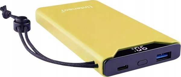 Intenso Powerbank F10000 Φορητός Φορτιστής 10000mAh - Κίτρινο
