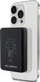 Powerbank Karl Lagerfeld Karl Lagerfeld Powerbank indukcyjny KLPBM5KIOTTGK 5000mAh czarny/black NFT Outline Ikonik MagSafe