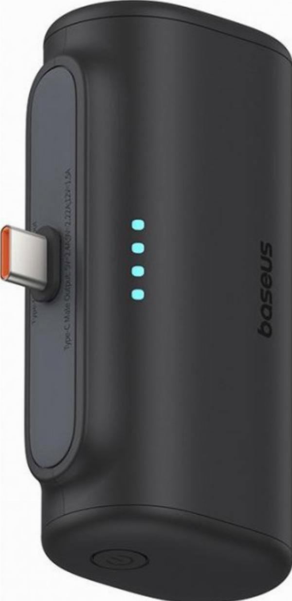 Powerbank Baseus Compact 5000mAh, 20W, USB-C (czarny)