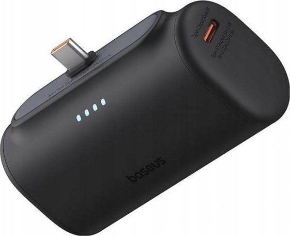 Powerbank Baseus Compact 5000mAh, 20W, USB-C (czarny)