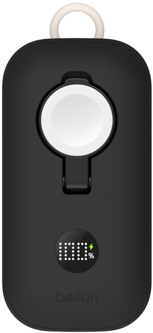Belkin BPD012HQBK Powerbank 10000 mAh με Ασύρματη Φόρτιση, Μαύρο