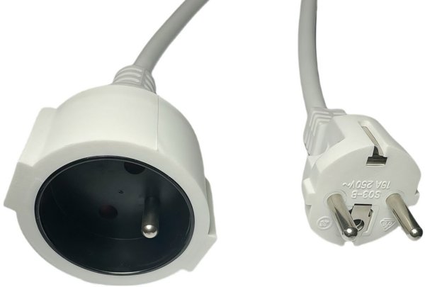 MicroConnect Καλώδιο Επέκτασης Ρεύματος EU, 5715063550984