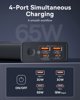 Powerbank Baseus OS-Baseus Star-Lord Digital Display Fast Charging Power Bank 20000mAh 65W Cluster Black（With Simple Series Charging Cable USB to Type-C 3A 0.3m Black）
