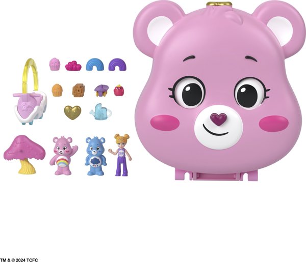 Mattel Polly Pocket Σετ Παιχνιδιού Compact Με Κούκλες JCC14 WB4