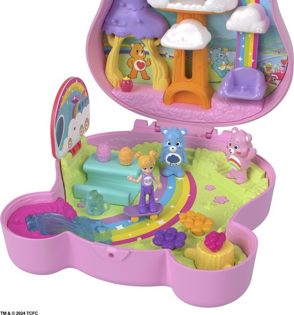 Mattel Polly Pocket Σετ Παιχνιδιού Compact Με Κούκλες JCC14 WB4