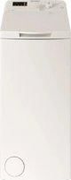 Πλυντήριο Ρούχων Indesit BTW S60400 PL/N, 6kg, 1000 Στροφές, Άνω Φόρτωση, Λευκό