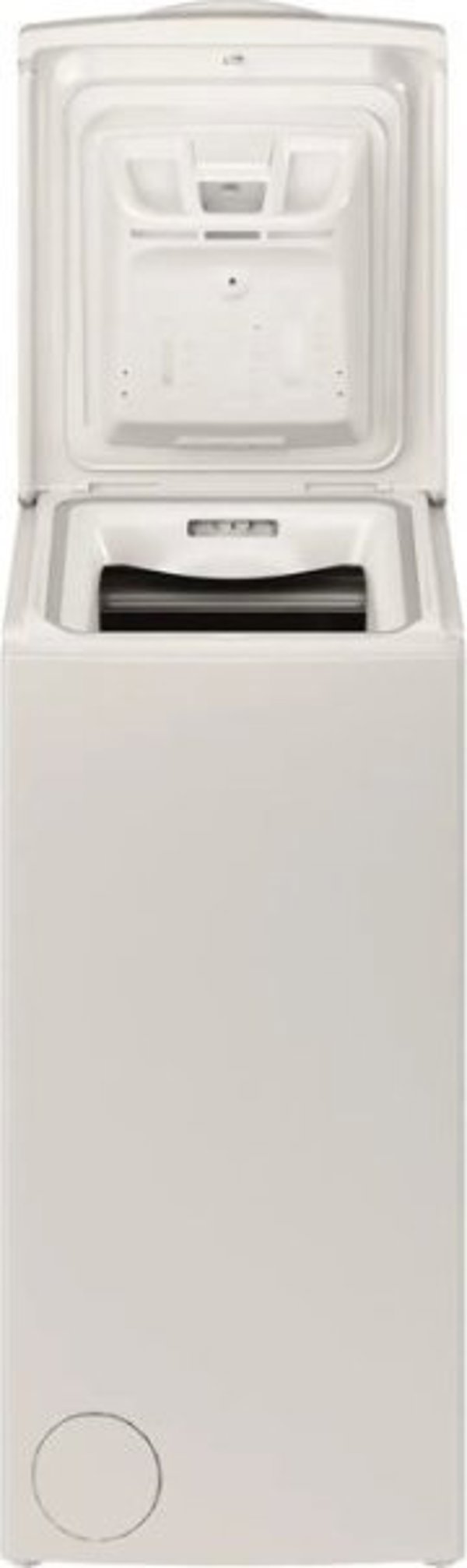 Πλυντήριο Ρούχων Indesit BTW S60400 PL/N, 6kg, 1000 Στροφές, Άνω Φόρτωση, Λευκό