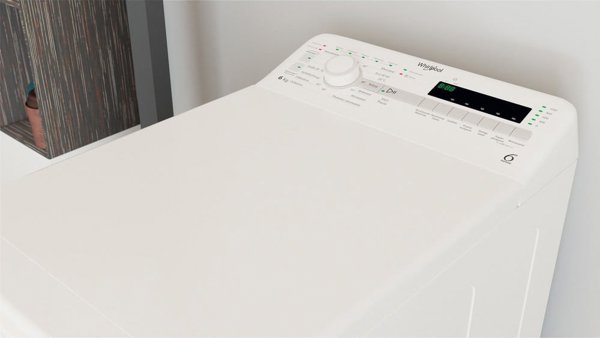 Whirlpool NTDLR 6040S PL/N Πλυντήριο Ρούχων Άνω Φόρτωσης με Τεχνολογία FreshCare 6kg