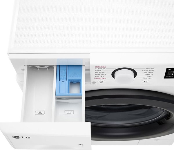 Πλυντήριο ρούχων LG F2WR508SBW