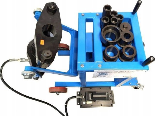 Prasa mobilna pneumo-hydrauliczna do sworzni 75t