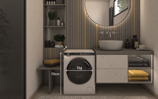 Pralka Haier Washing machine Haier HW50-BP12307-S